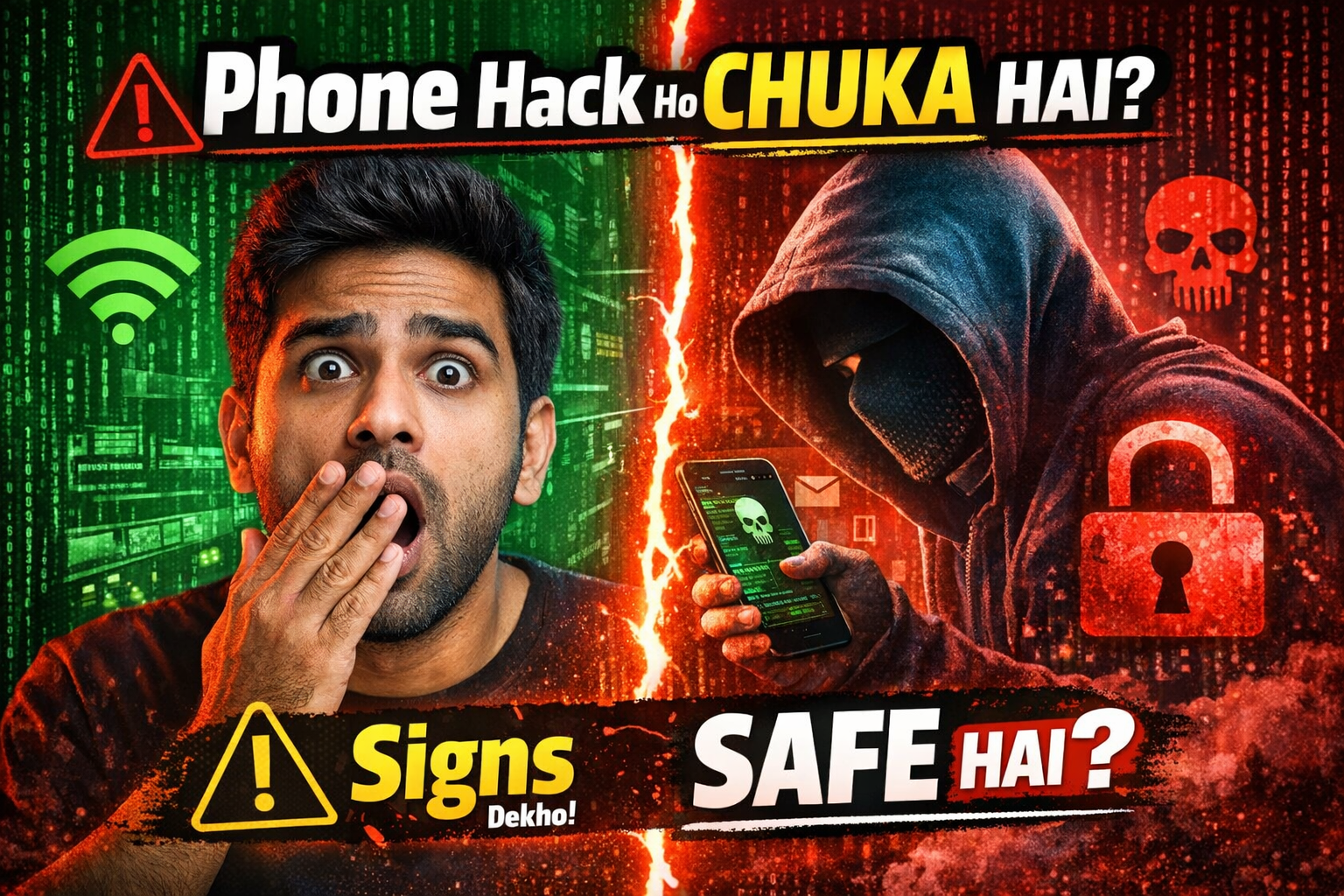 फोन हैक हो चुका है